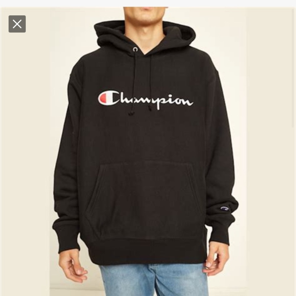 Champion men’s black hoodie